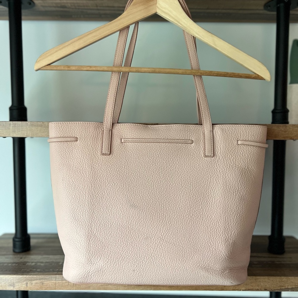 Kate Spade Hayes Pebble Leather Pink Blush Tote - Picture 3 of 15